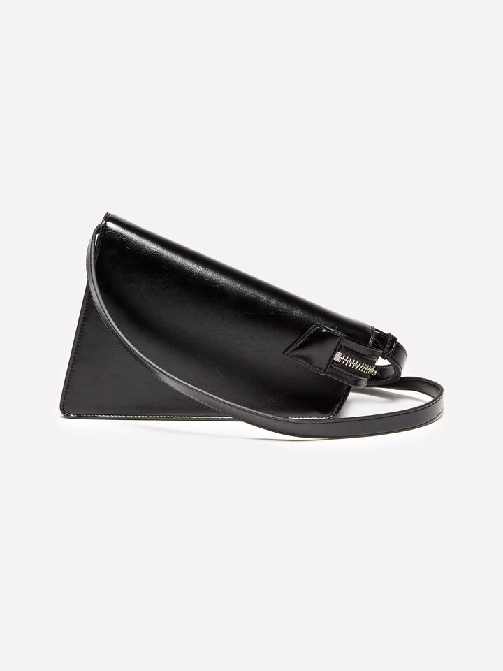 Τσάντα μαύρη ασύμμετρη - null - Μαυρο | Sisley image number 3